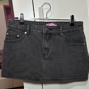 Chiara Denim Micro Skirt